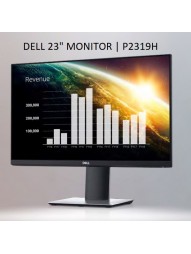 P2319H Dell Monitor 23" P2319H Widescreen (1920x1080), com ajuste de Altura e Pivot, VESA (VGA, HDMI, DP) 